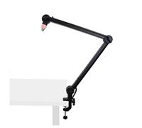 Trojan Pro OnAir Broadcast Studio Microphone Arm | Integrated XLR Cable and On-Air Lighting, Fully Adjustable Arm for Custom Positioning, Sturdy Aluminium Frame