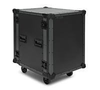 Trojan Pro Stealth 16U Heavy-Duty Wheeled Rack Flight Case