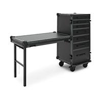 Trojan Pro Stealth 7-Drawer Single Table Heavy-Duty Wheeled Flight Case