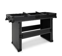 Trojan Pro Stealth Collapsible DJ Table Heavy-Duty Wheeled Flight Case