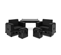 Trojan Pro Stealth Sofa Heavy-Duty Wheeled Flight Case