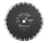 Trojan Pro-X Asphalt Diamond Blade for Cutting Asphalt, Screed, Block, Sandstone & Other Abrasive Materials, 350mm x 20mm