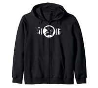 Trojan Records 54 46 Zip Hoodie