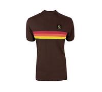 Trojan Retro Stripe Pique Tee TR/8994