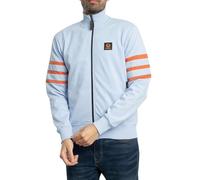 Trojan Men's Stripe Sleeve Track Jacket, Powder, XL