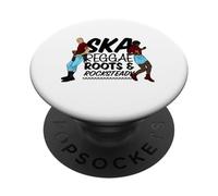 Trojan Skinhead Reggae - Ska, Roots & Rocksteady PopSockets Adhesive PopGrip
