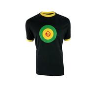 Trojan Target Ringer Tee TR/9036 S Black