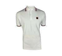 Trojan Three colour tipped pique polo TC/1041