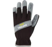 TROJAN Tradesman Breathable Safety Work Gloves Men, Size 10, Durable, Grip Gloves for Trade Use