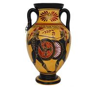 Trojan War Battle Amphora Vase Pottery - Ancient Greek Mythology - Homer
