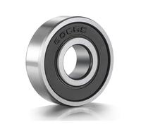 TROJTBUHQ 10Pcs 608 ZZ 608RS Ball Bearings 608ZZ Metal Double Shielded Miniature Deep Groove Skateboard Ball Bearings 8mm X 22mm X 7mm(10pcs 608RS)