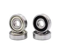 TROJTBUHQ 10Pcs 625RS 5 * 16 * 5mm ABEC-5 Ball 625-2RS Bearing 625 ZZ 2RS For VORON Mobius 3D Printer(625-2rs 5x16x5mm)