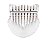 TRoki 17-Key Acrylic Thumb Piano: A Delightful Finger Piano with Carry Bag, Note Stickers & Tuning Hammer