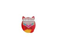 TRoki 17 Key Kalimba Thumb Piano: Transparent Animal Cartoon Design, Gift Edition (Black-Soul Eater1)