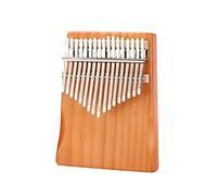 TRoki Pine Wood Thumb Finger Piano: 17 Keys Musical Instrument for Beginners with Tuning Tool and Sticker (3-pack)