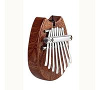 TRoki Solid Wood 8-Key Mini Thumb Piano with Lanyard Pendant - Ideal Gift for Beginners