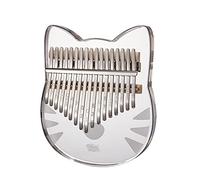 TRoki Transparent Acrylic Thumb Piano with 17 Keys: A Crystal Clear Melody Machine