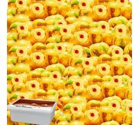 Trol Variety Flavour Splash 3D Candy 20g - Strawberry, Mango, Cherry, Watermelon & Pop Eyes Flavorbomb Gummy Treats (40 x Candy, Mango Flavorbomb)