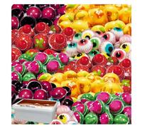 Trol Variety Flavour Splash 3D Candy 20g - Strawberry, Mango, Cherry, Watermelon & Pop Eyes Flavorbomb Gummy Treats (45 x Candy, Random Mixed Sweet)