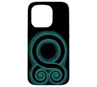 Troll Cross A Symbol of Protection and Nordic Heritage Case for iPhone 15 Pro
