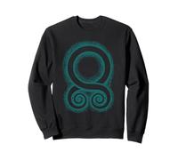 Troll Cross A Symbol of Protection and Nordic Heritage Sweatshirt