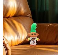 Troll Doll - 3.94 Inches PVC Classic Good Luck Troll Figurine With Colorful Hair | Retro Collectible Toy Doll | Cute Mini Trol Decoration For Desk, Gift & Kids Room