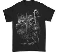 Troll Hobgoblin Goblin Fantasy SCI-FI Mens T-Shirt 100% Cotton Black XL