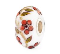 Trollbeads Blossom Whispers Glass Bead TGLBE-20467 - Sterling Silver / Glass