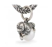 Trollbeads Boundless Compassion Tassel Bead TAGBE-00303 - Sterling Silver / Pearl