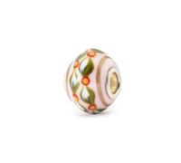 Trollbeads City Pattern Glass Charm Bead - Handcrafted Designer Bead for Charm Bracelets - Urban Inspired Collectable Jewellery Gift for Women