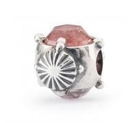 Trollbeads Cradle of Heart Bead TAGBE-00297 - Refined Craftsmanship | - Stone/Silver