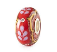 Trollbeads Crimson Silk Brilliance Bead