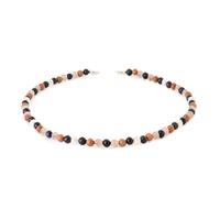 Trollbeads Dreams of Empowerment Stone Necklace - Size 42cm - Stone / Sterling Silver / Quartz / Fresh Water Pearl