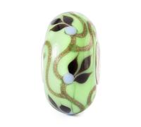 Trollbeads Enchanted Vine Bead TGLBE-20472 - Contemporary Appeal - Sterling Silver / Glass