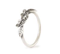 Trollbeads Flower Grace Sterling Silver Ring - Signature Edition | Acotis - Size 54 - Sterling Silver