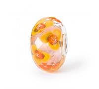 Trollbeads Flowers from the Heart Bead TGLBE-30089 - Sterling Silver/Faceted Beads