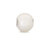 Trollbeads Gemstone Bead Round White Moonstone