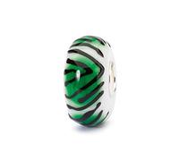 Trollbeads Glass Bead Emerald Tiger