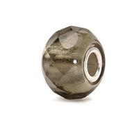 Trollbeads Glass Bead Grey Prism