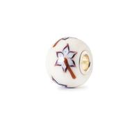 Trollbeads Glass Charm Bead - Street Harmony Handcrafted Designer Bead for Bracelets - Collectable Jewellery Gift for Women