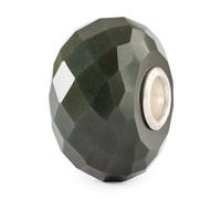 Trollbeads Green Chalcedony Bead TSTBE-20046 - Classic Look | - Sterling Silver / Chalcedony