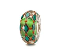 Trollbeads Green Field Bead