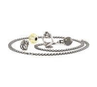 Trollbeads Guardian Of Love Necklace - Size 80cm - Sterling Silver / Glass