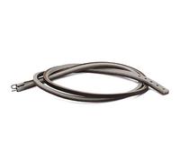 Trollbeads Leather Bracelet, Brown/Light Grey, 45 cm / 17.7 inch