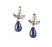 Trollbeads Leaves of Strength Studs TAGEA-00128 | Acotis - Sterling Silver / Stone