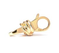 Trollbeads Lucky Knot Clasp, Gold Plated