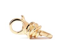 Trollbeads Lucky Knot Clasp Gold Plated Lock | Trollbeads UK Jewellery - Gold Plated