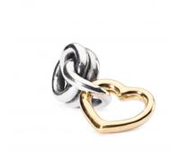 Trollbeads Lucky Love TAGBE-00068 - Bold Statement | Acotis - Sterling Silver Gold