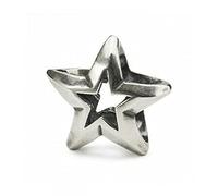 Trollbeads Sterling Silver Lucky Star Bead TAGBE-10247 - Sterling Silver