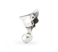 Trollbeads Music Note Bead TAGBE-10266 - Distinctive Detail | Acotis - Silver